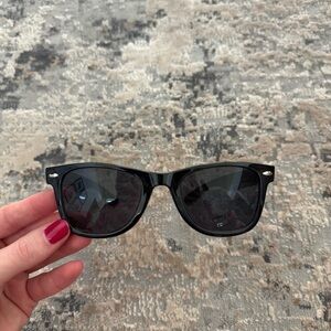 Lucky Brand Black Wayfarer Sunglasses